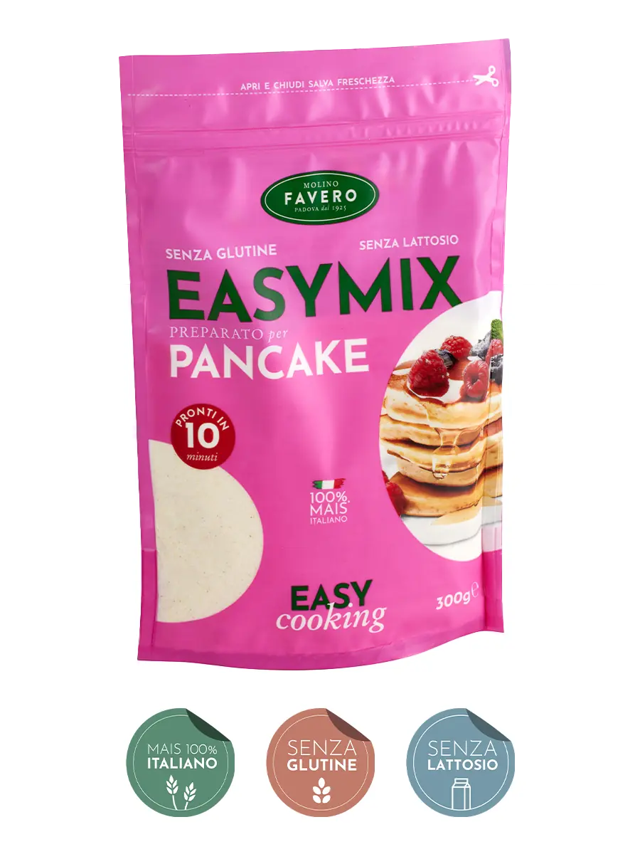 EASY MIX PREPARATO SENZA GLUTINE PER PANCAKE