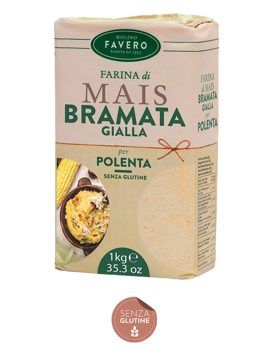 FARINA DI MAIS BRAMATA GIALLA PER POLENTA
