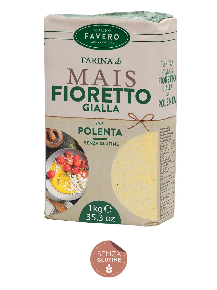 FARINA DI MAIS FIORETTO GIALLA PER POLENTA