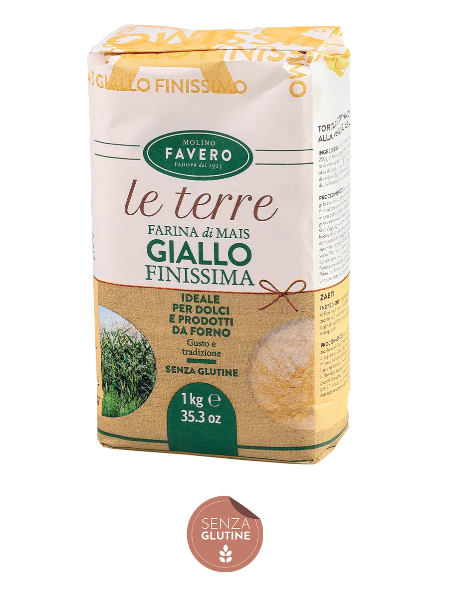 FARINA DI MAIS GIALLO FINISSIMA