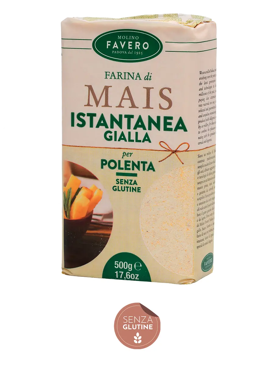 FARINA DI MAIS ISTANTANEA GIALLA PER POLENTA