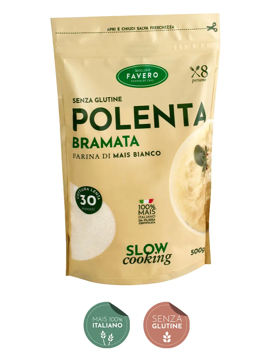POLENTA CLASSICA BRAMATA BIANCA