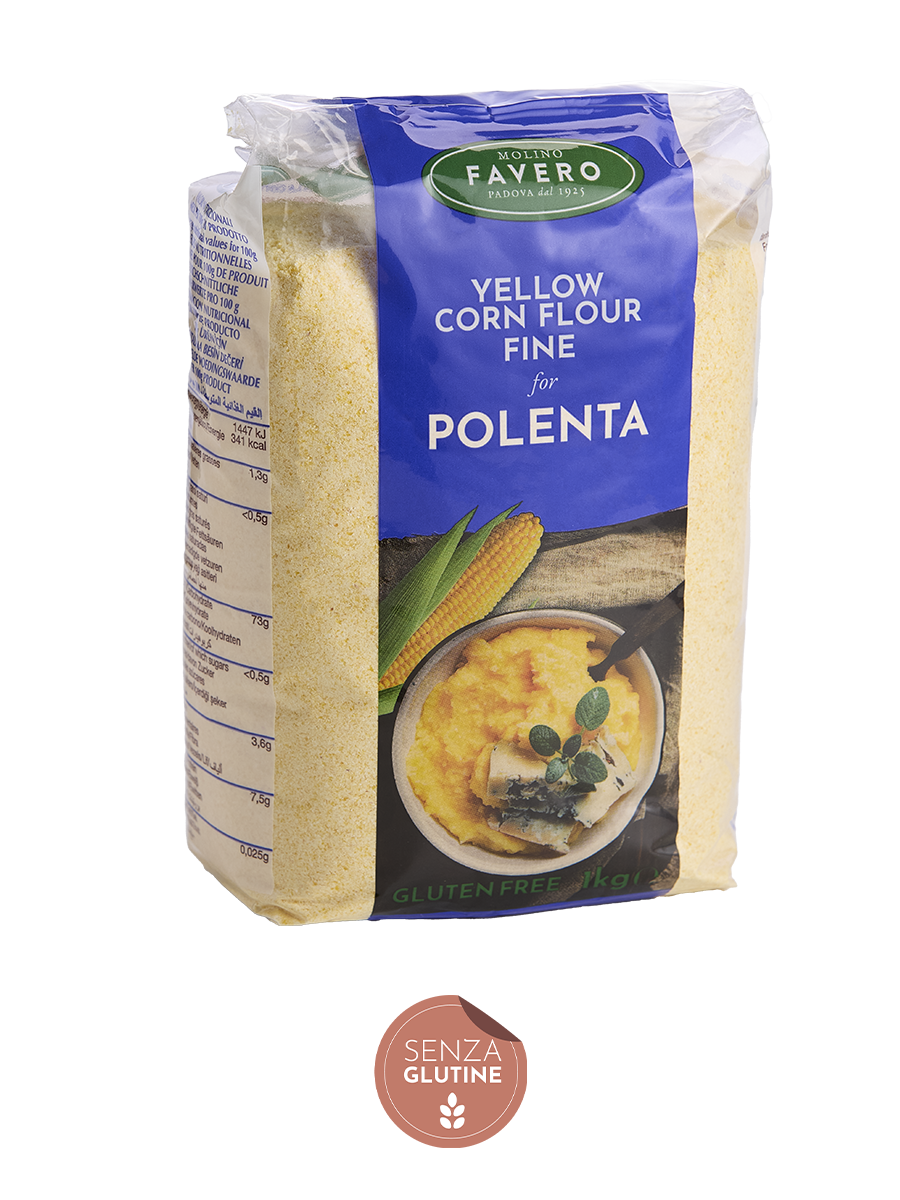 YELLOW CORN FLOUR FINE FOR POLENTA